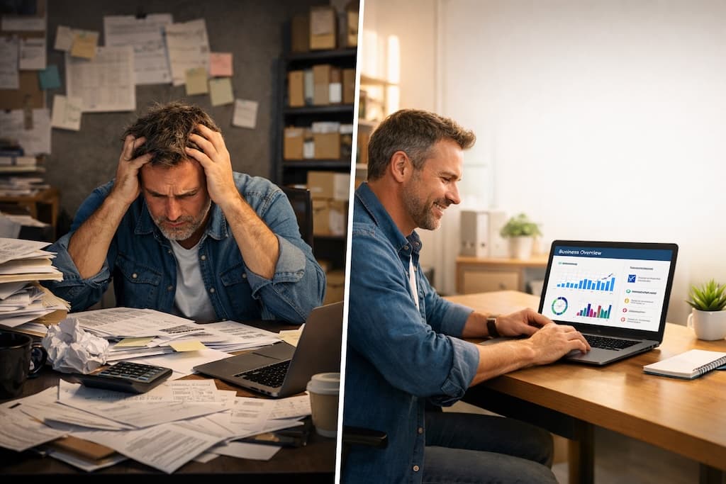 Modern office environment